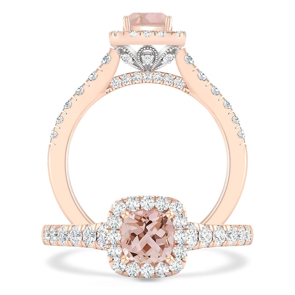 Rose Gold - Morganite