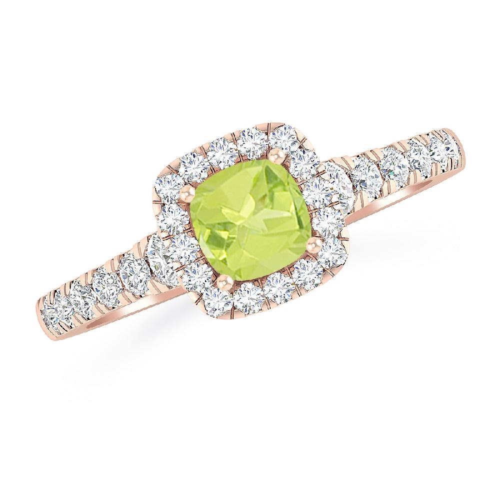 Rose Gold - Peridot