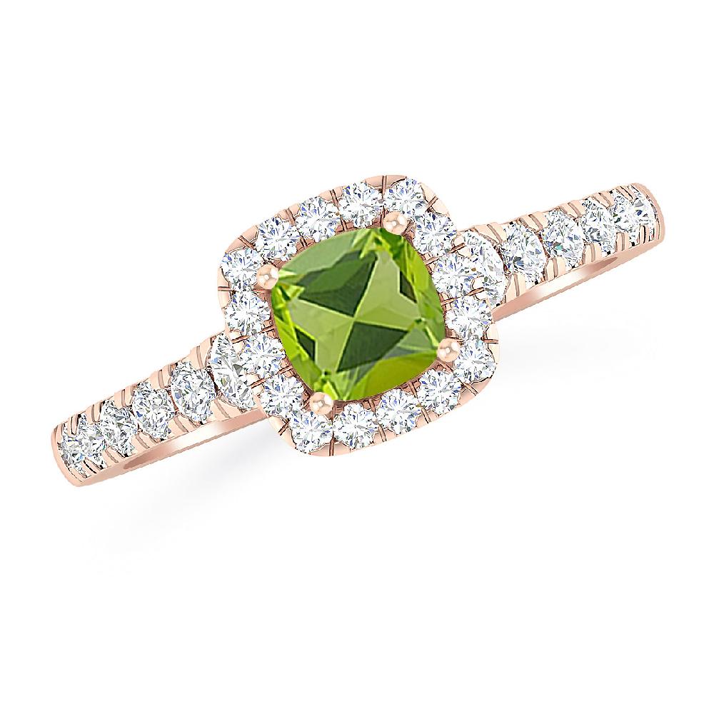 Rose Gold - Peridot