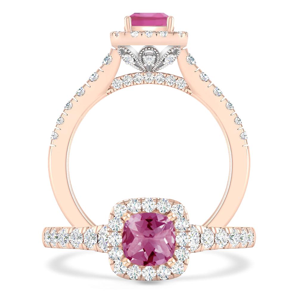 Rose Gold - Pink Tourmaline