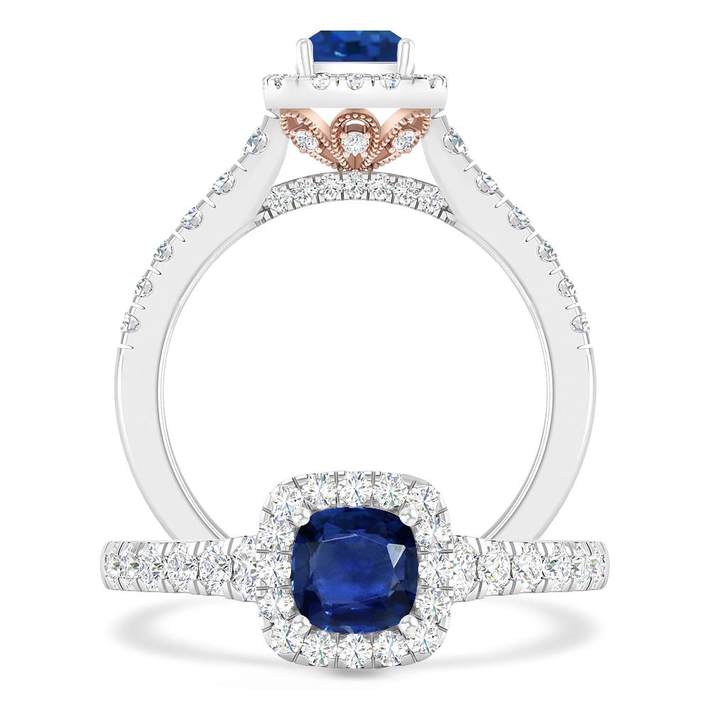 White Gold - Sapphire