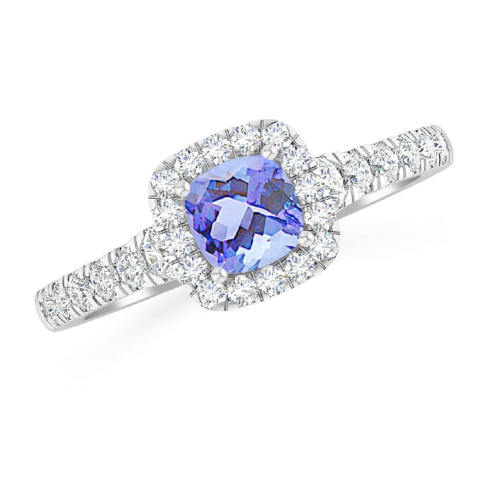 White Gold - Tanzanite