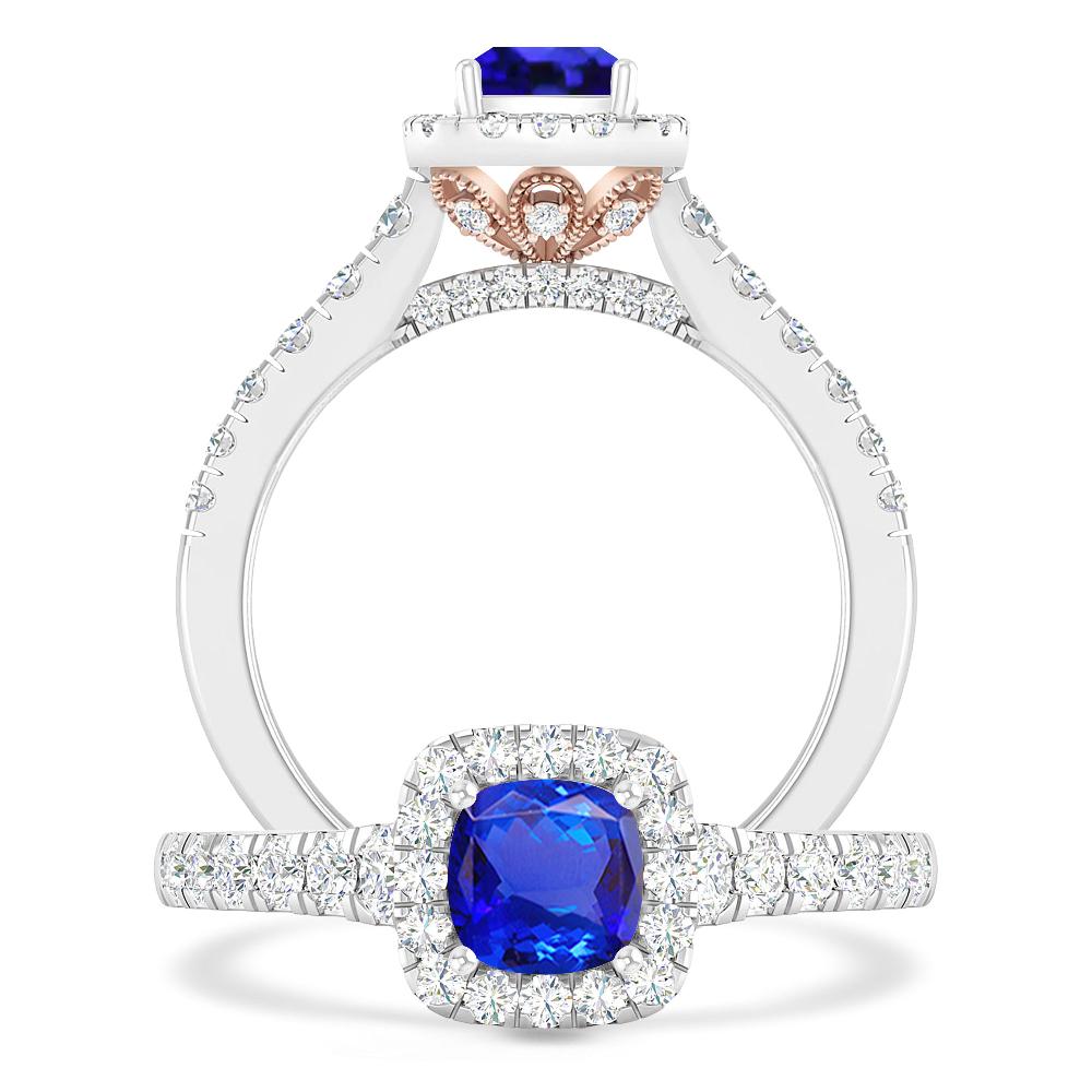 White Gold - Tanzanite