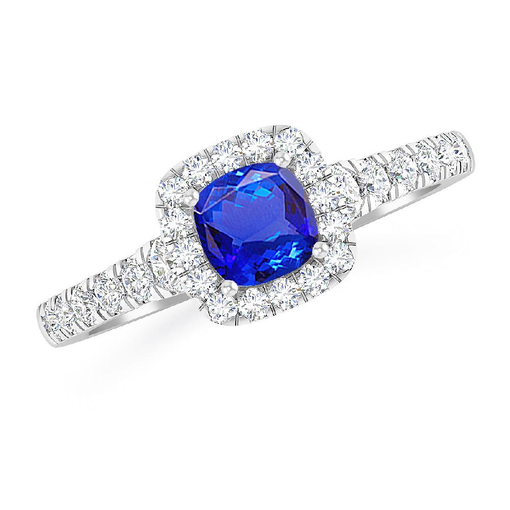 White Gold - Tanzanite