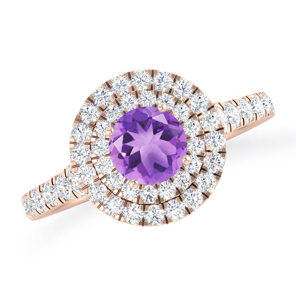 Rose Gold - Amethyst