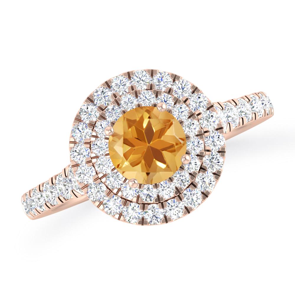 Rose Gold - Citrine