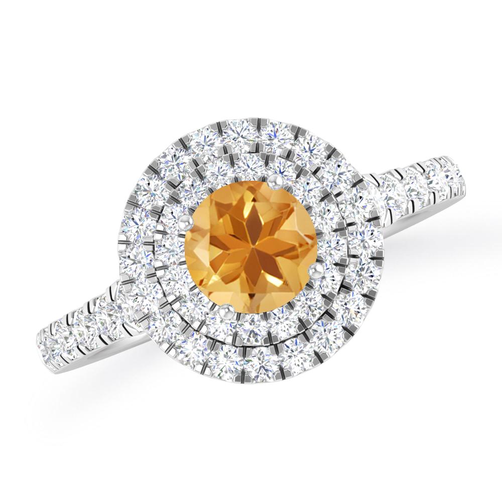 White Gold - Citrine