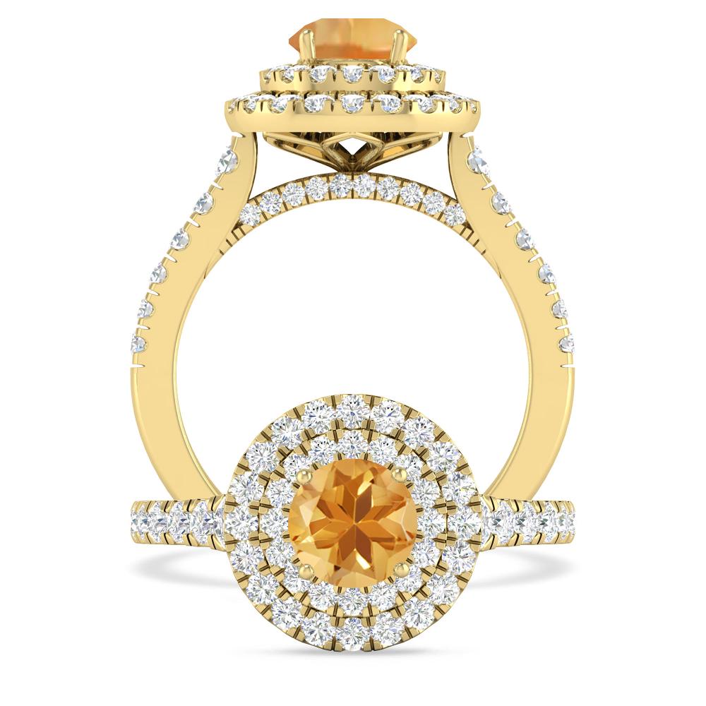 Yellow Gold - Citrine