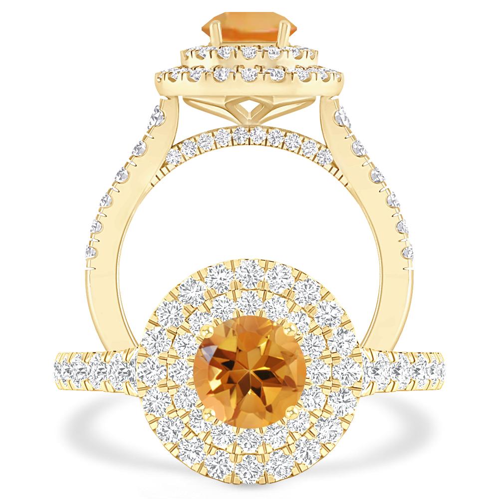 Yellow Gold - Citrine