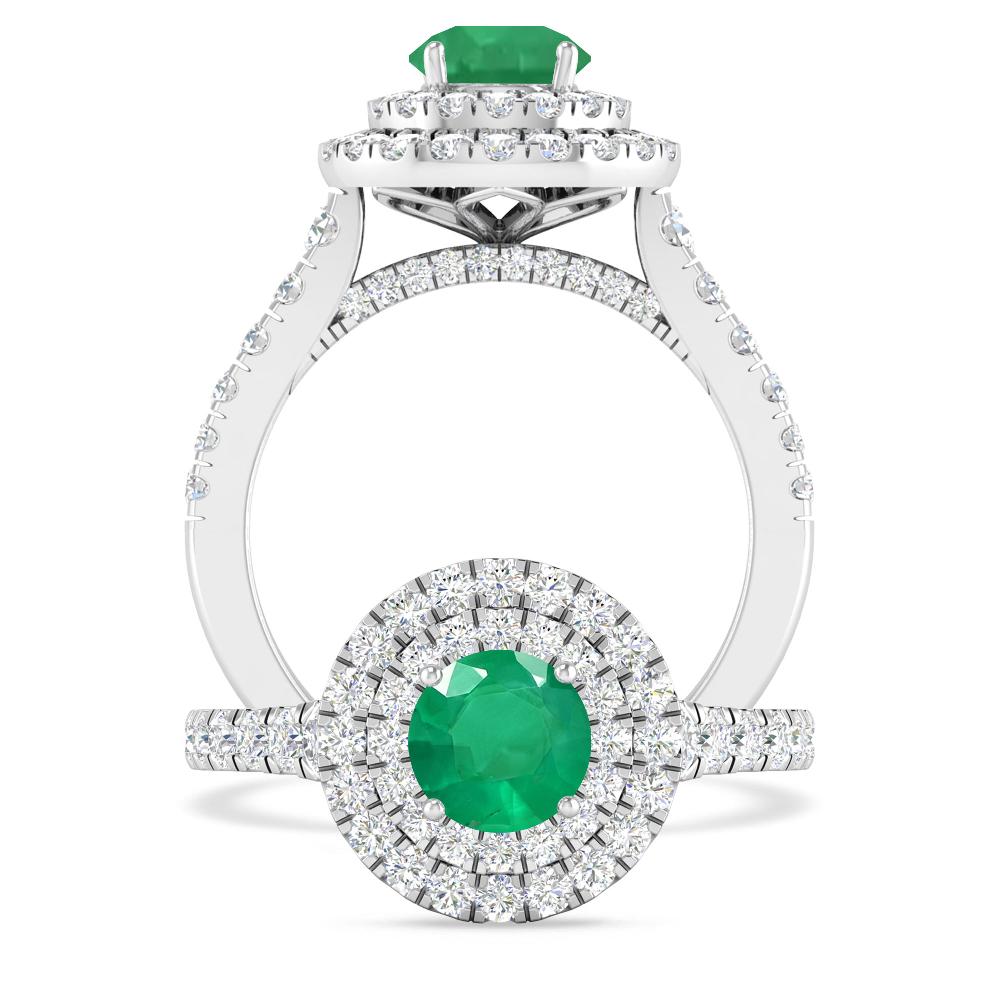 White Gold - Emerald
