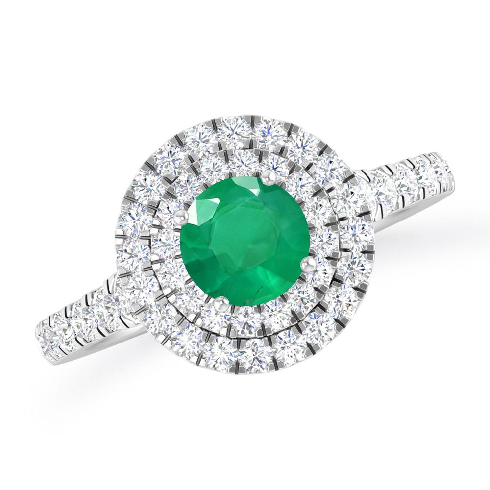 White Gold - Emerald