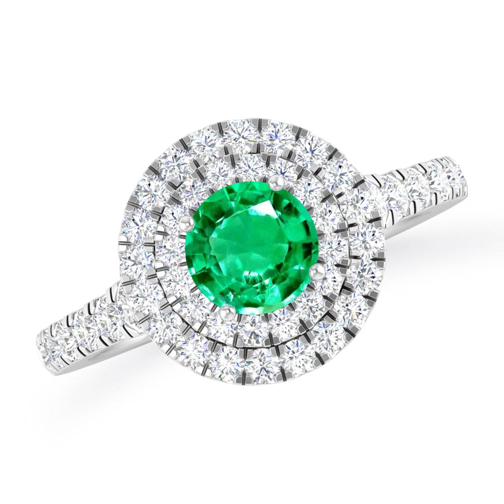 White Gold - Emerald