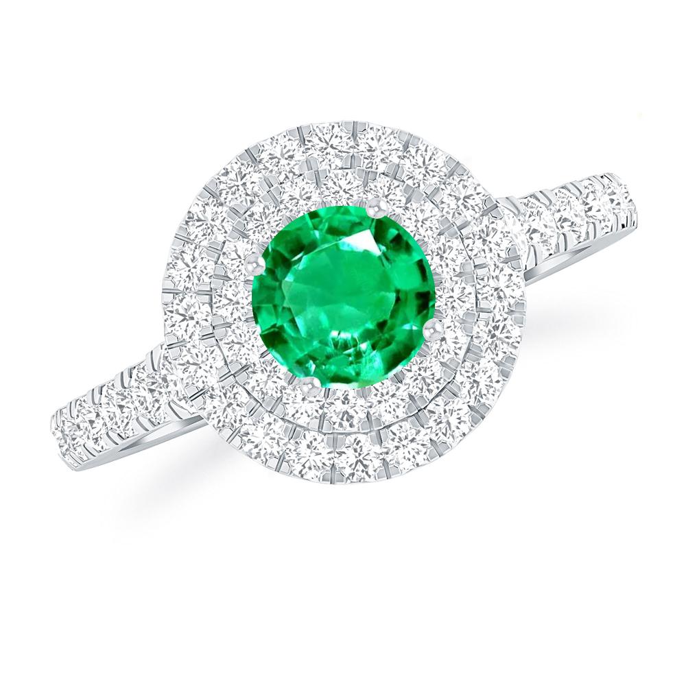 White Gold - Emerald