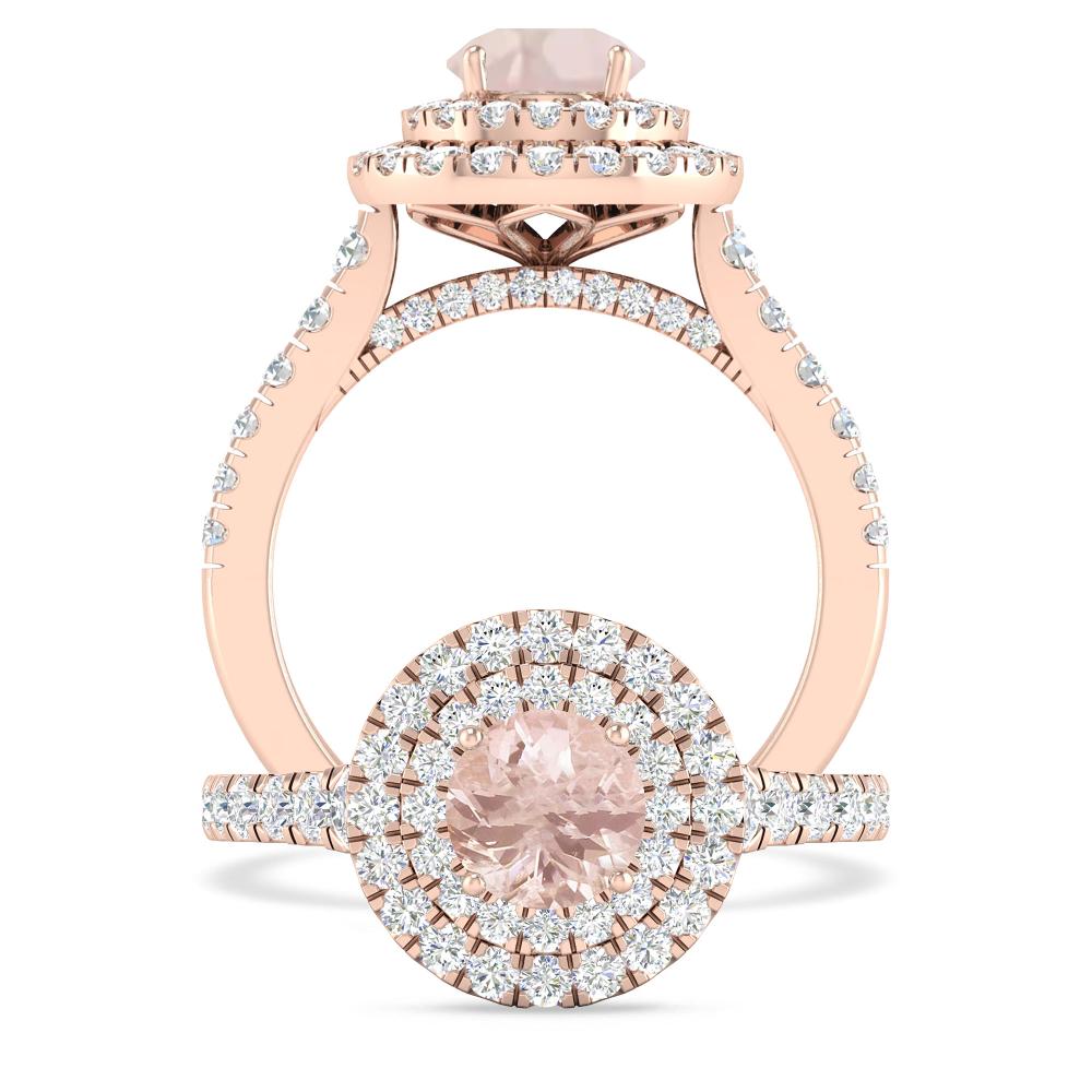 Rose Gold - Morganite