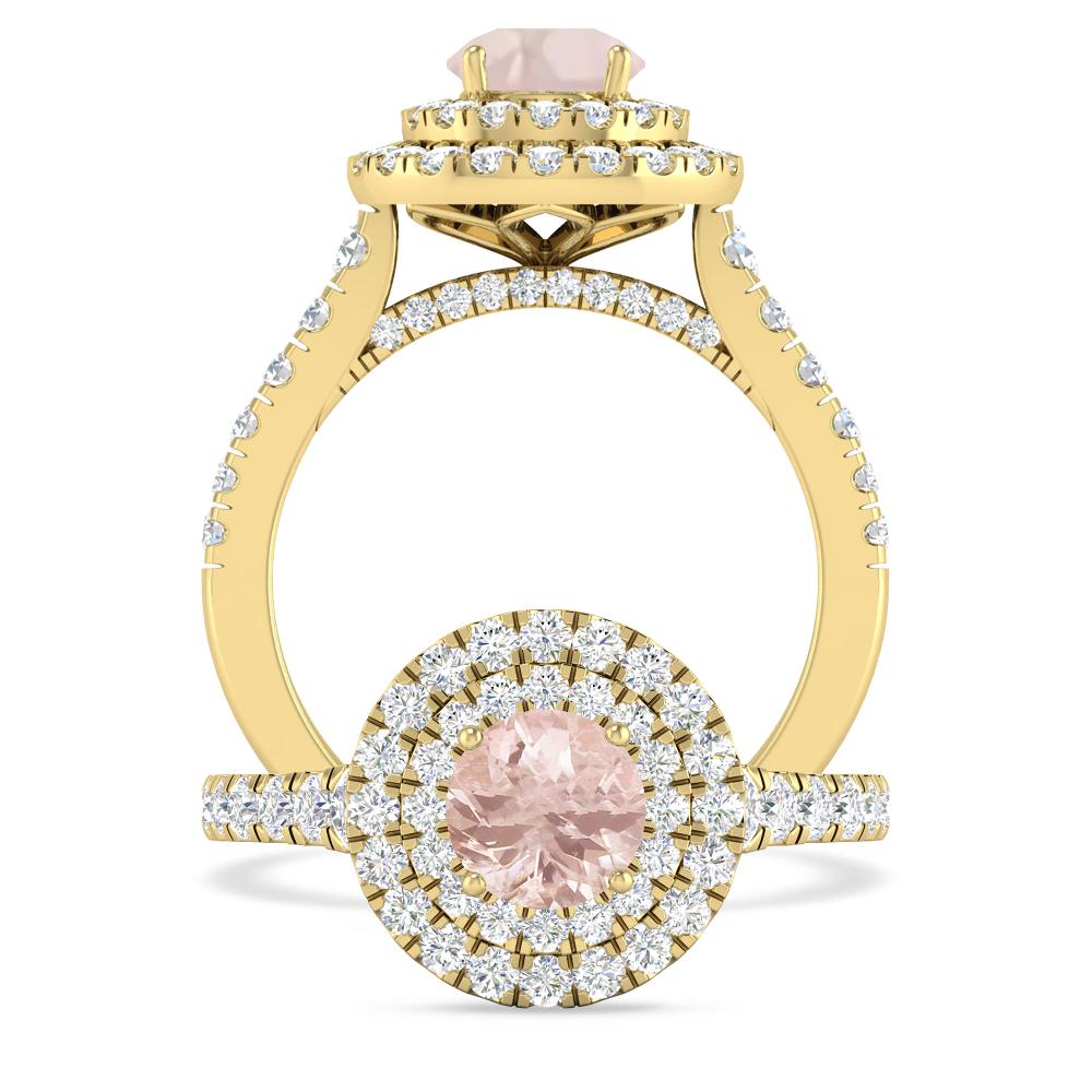 Yellow Gold - Morganite