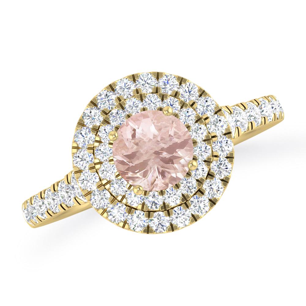 Yellow Gold - Morganite