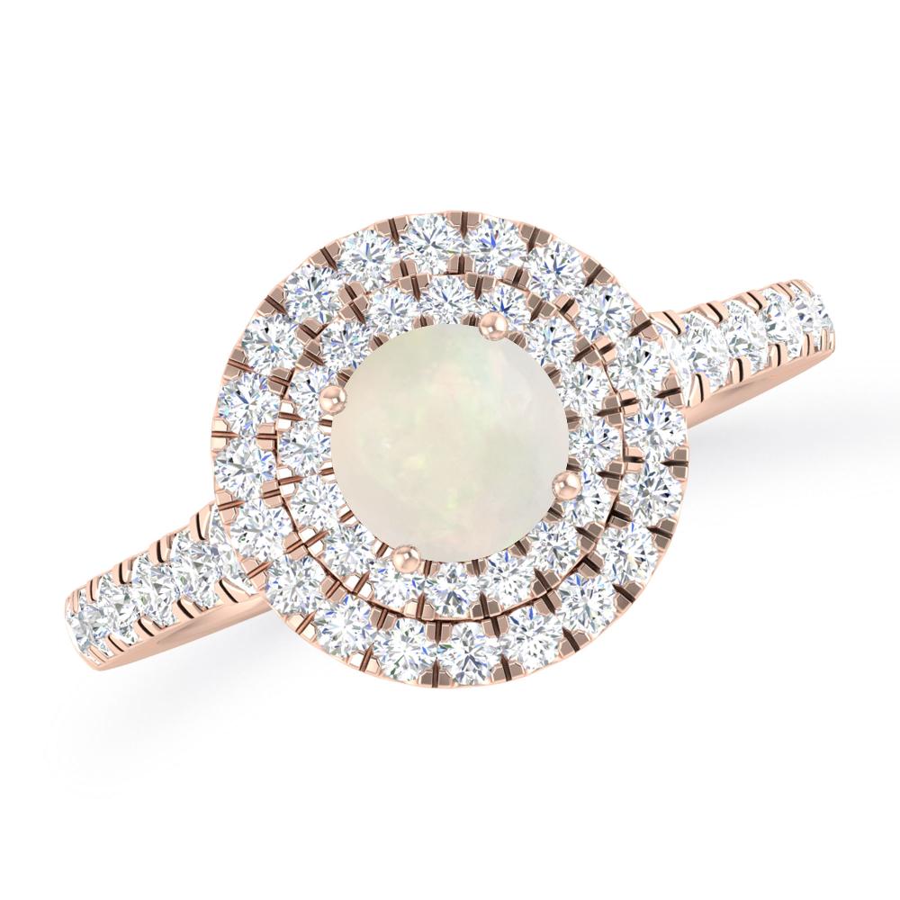 Rose Gold - Opal