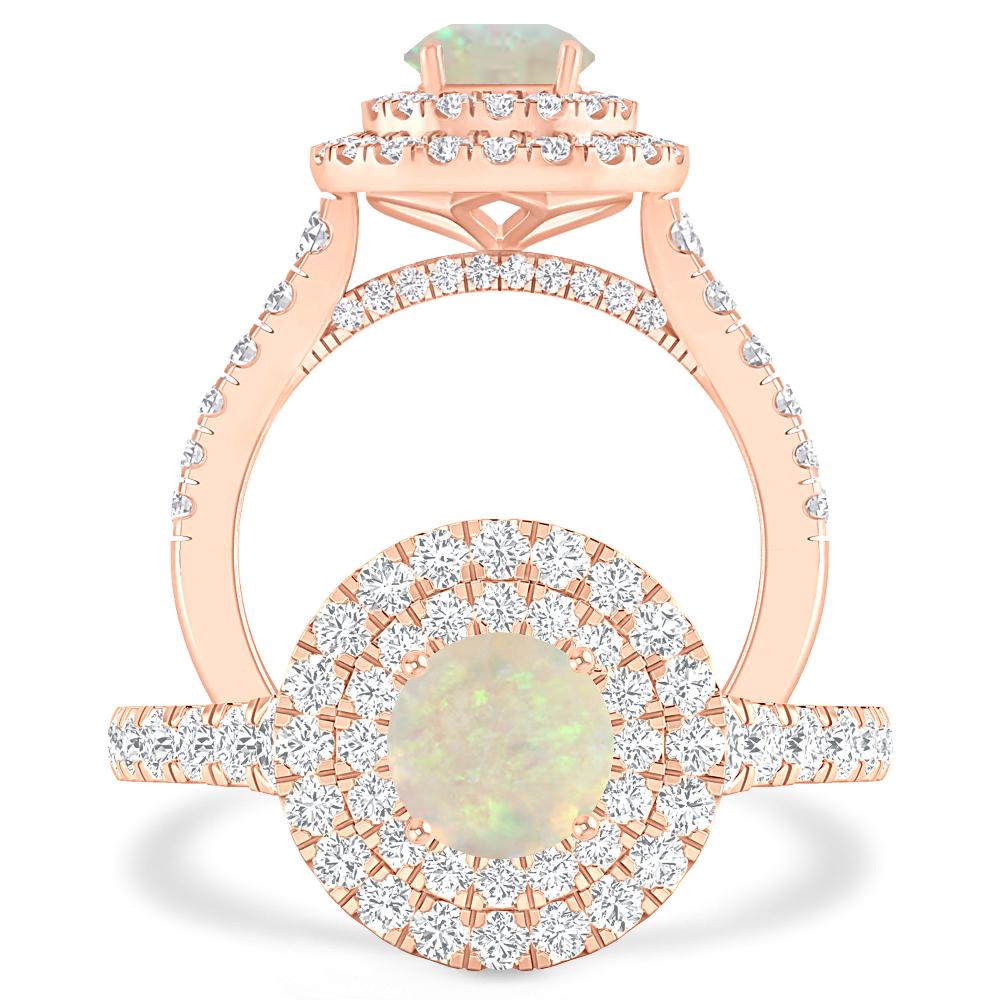Rose Gold - Opal