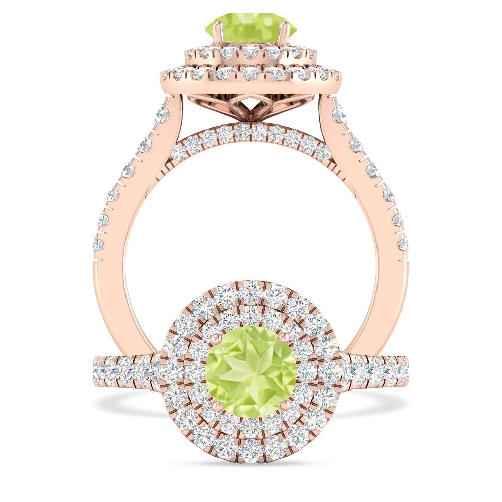 Rose Gold - Peridot