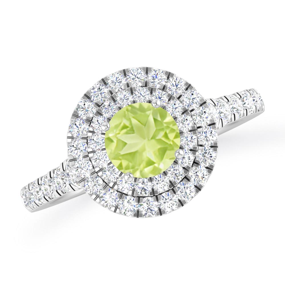 White Gold - Peridot