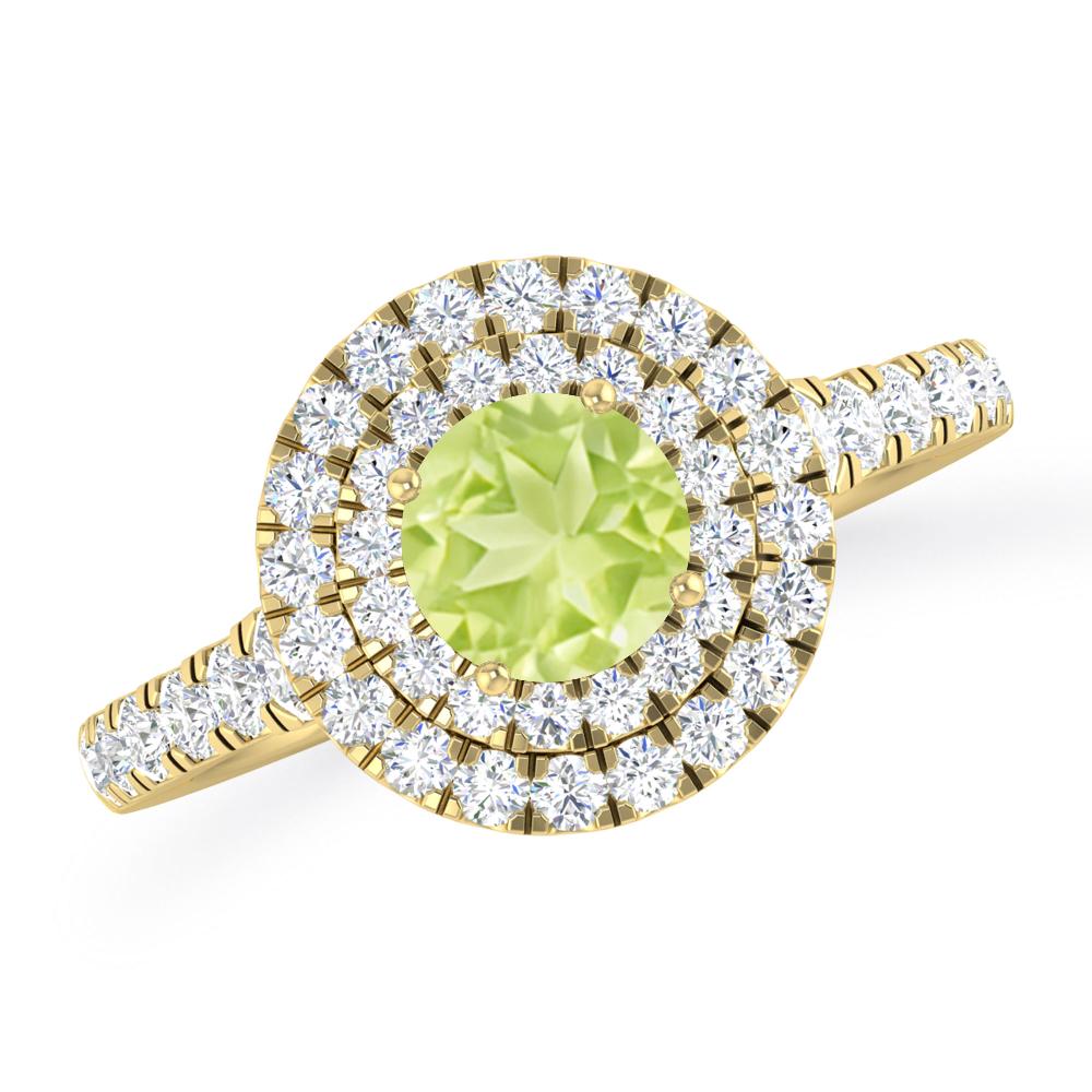 Yellow Gold - Peridot