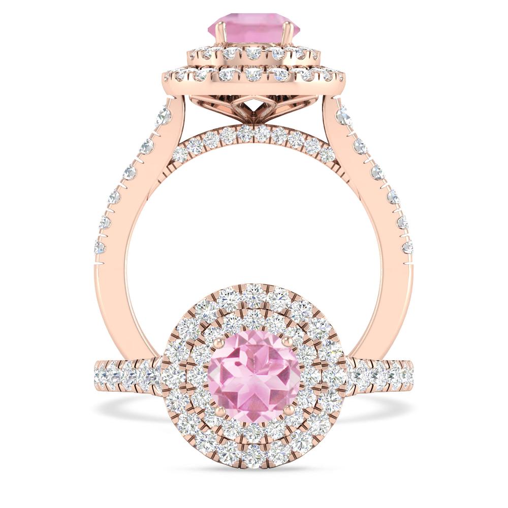 Rose Gold - Pink Tourmaline