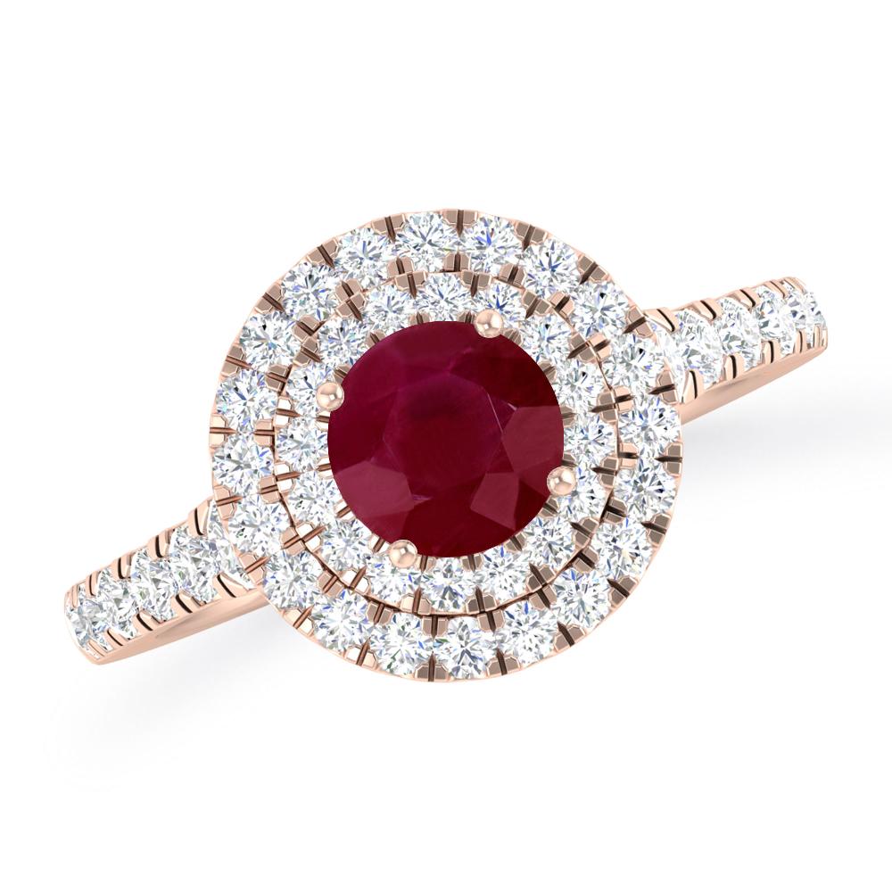 Rose Gold - Ruby