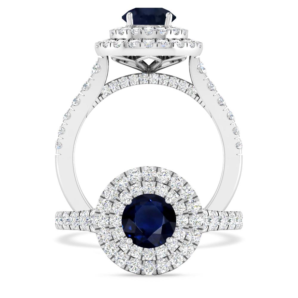 White Gold - Sapphire