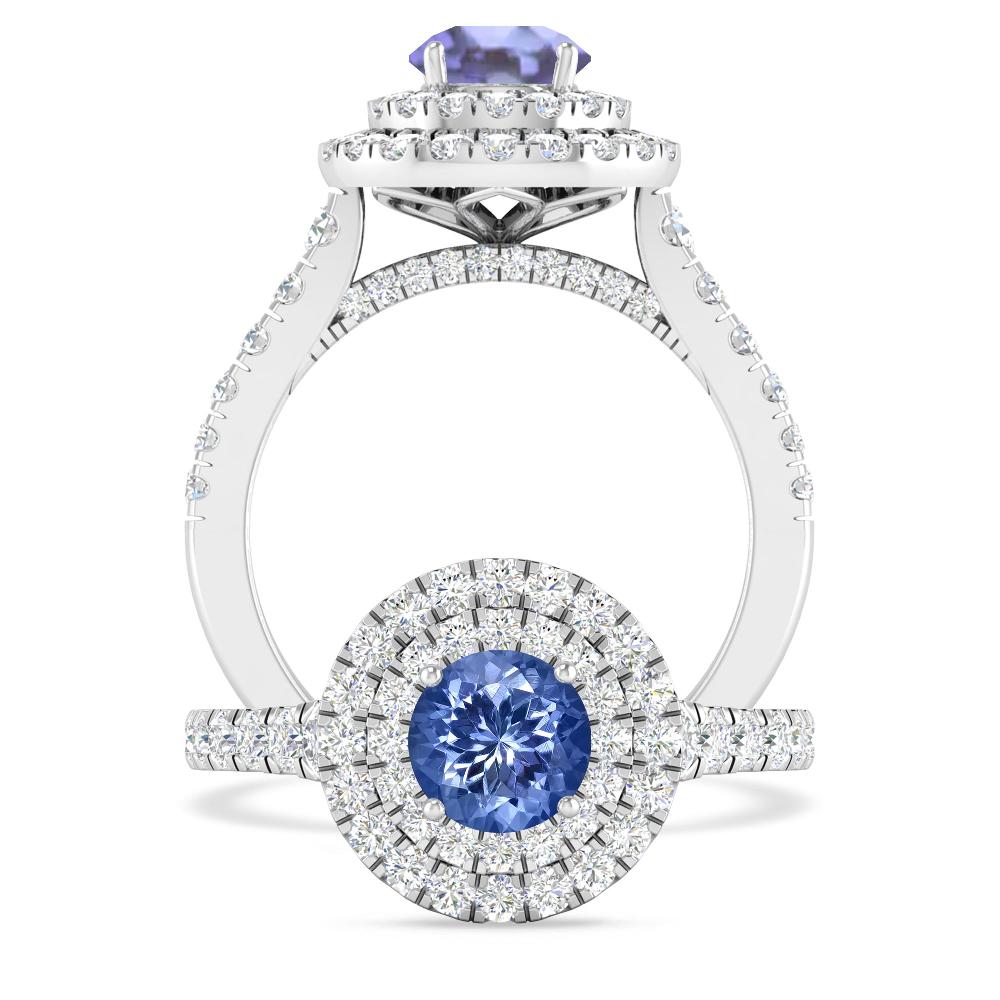 White Gold - Tanzanite
