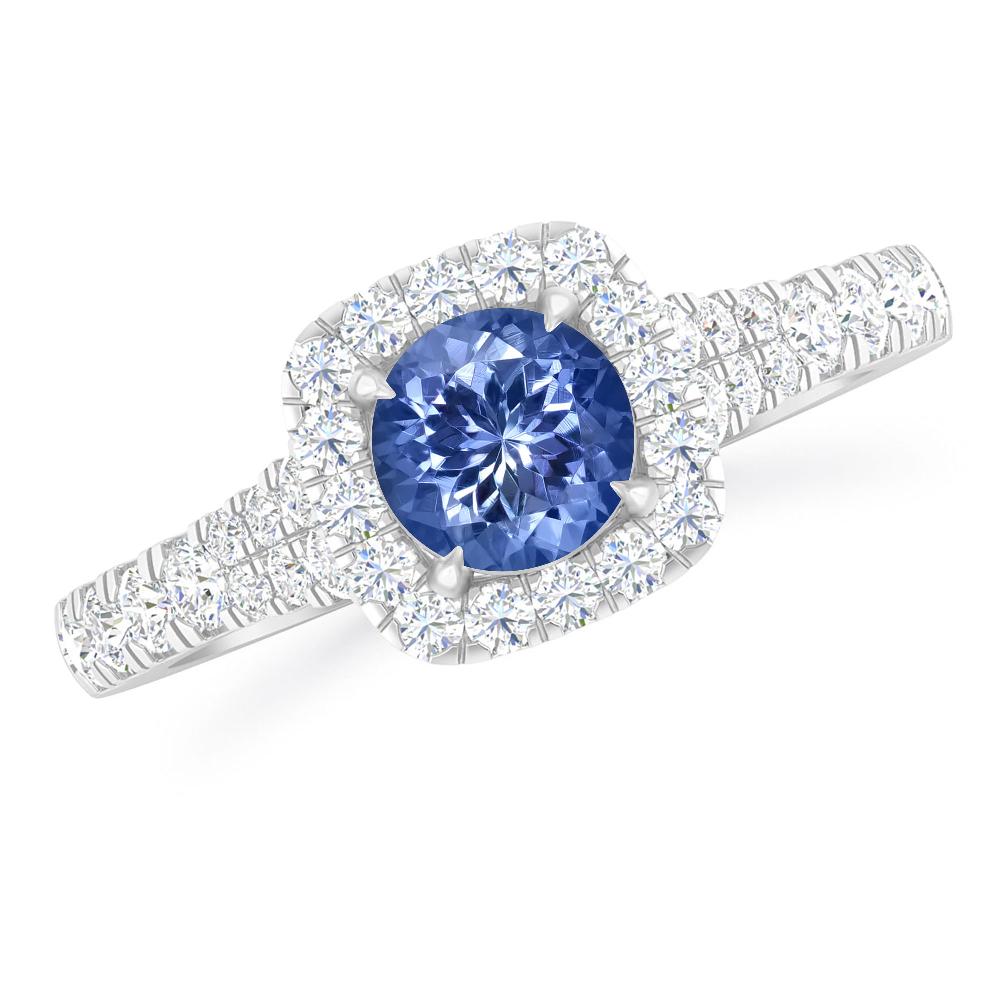 White Gold - Tanzanite