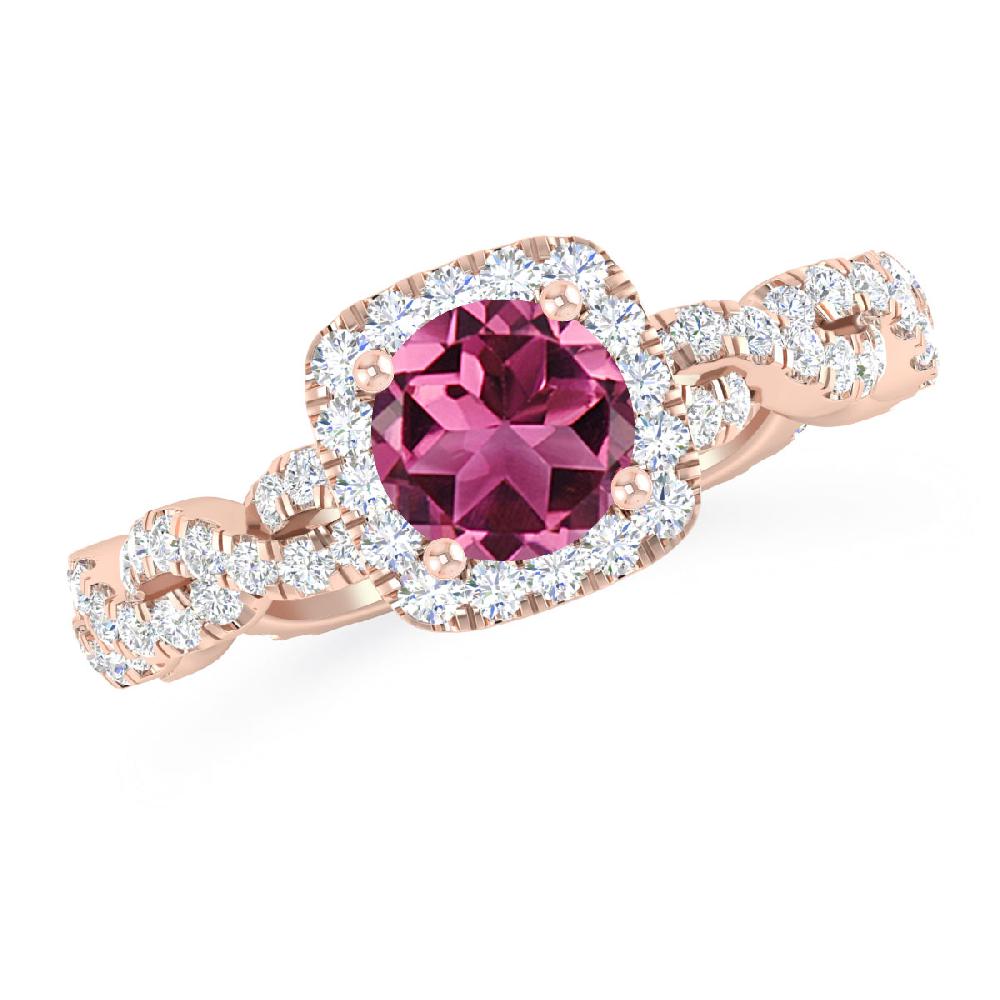 Rose Gold - Pink Tourmaline