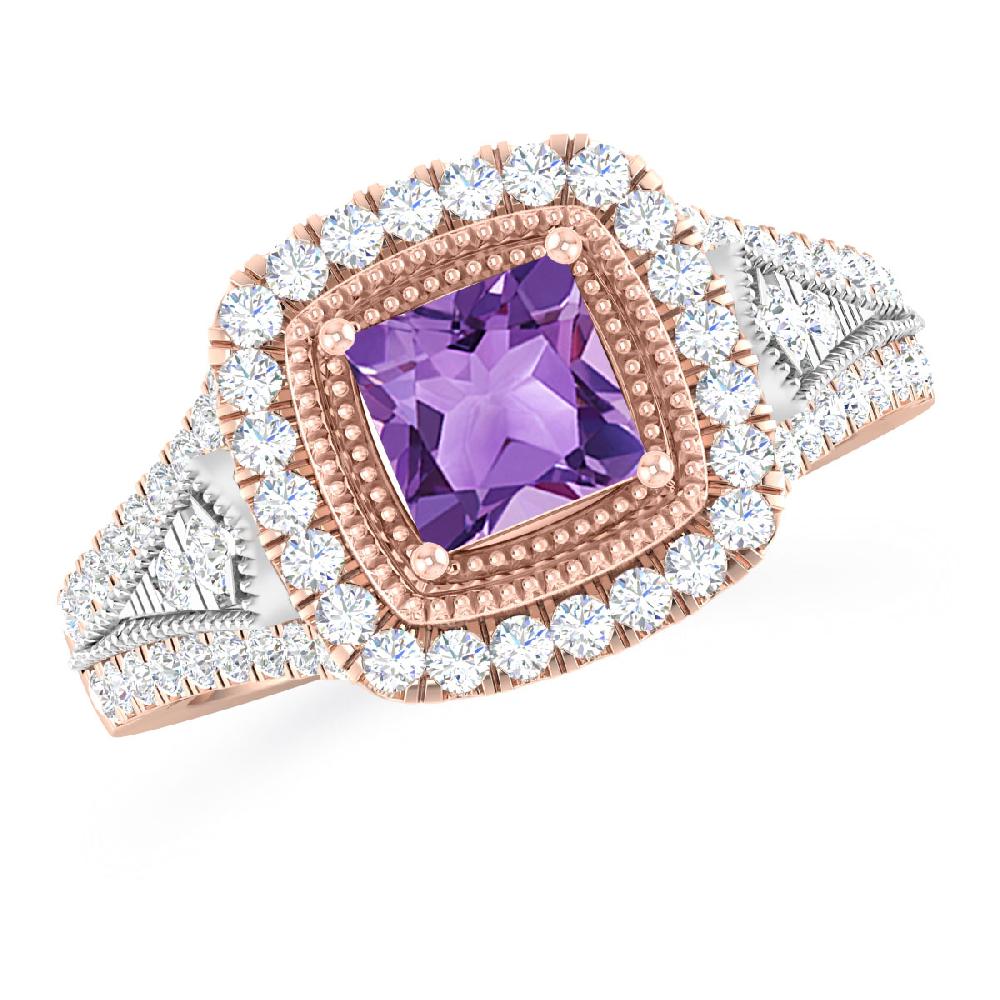 Rose Gold - Amethyst