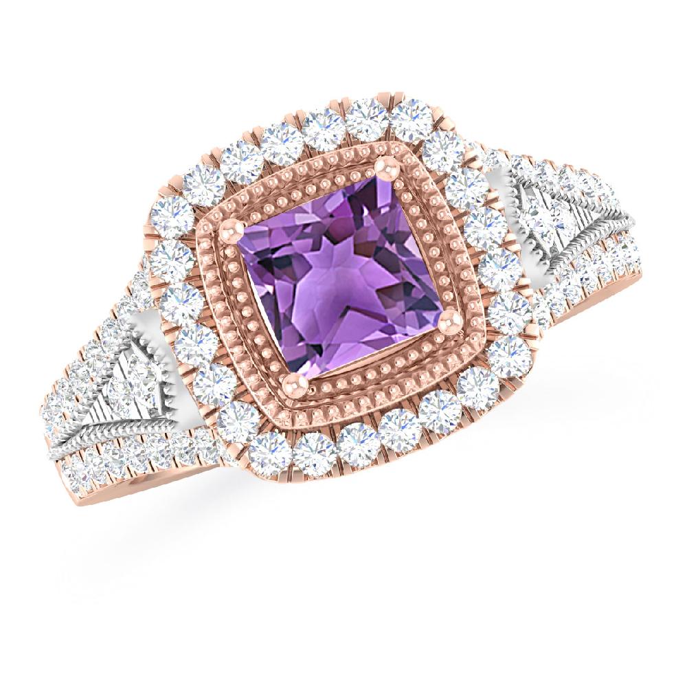 Rose Gold - Amethyst