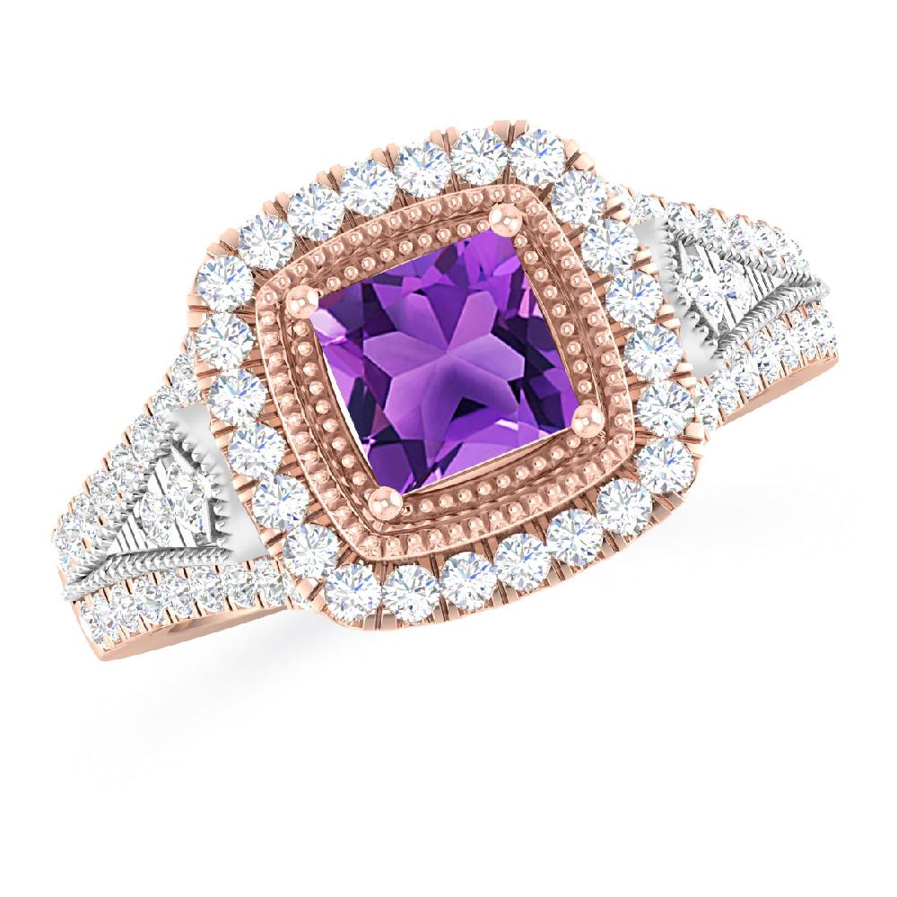 Rose Gold - Amethyst