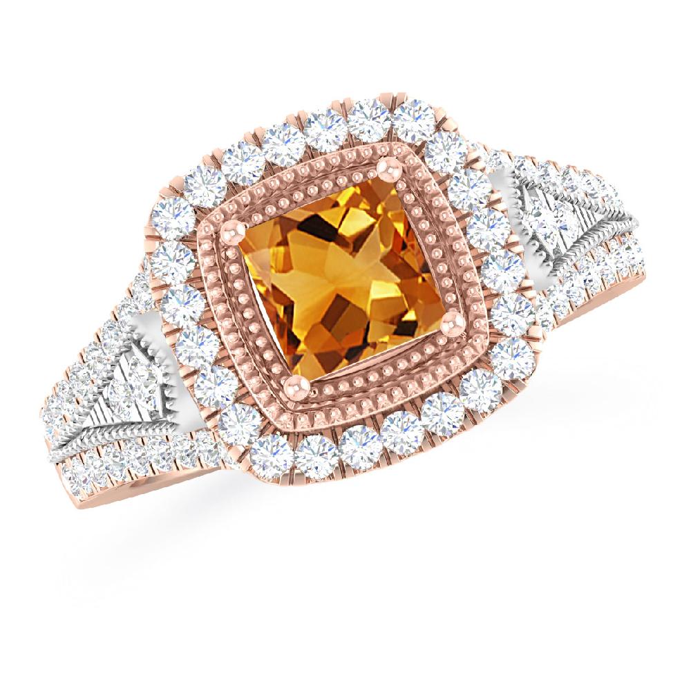 Rose Gold - Citrine
