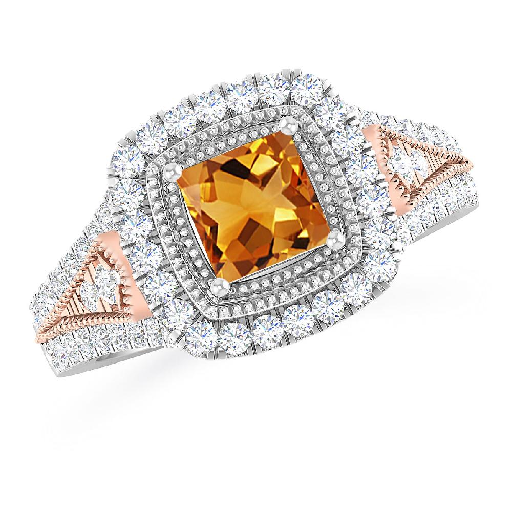 White Gold - Citrine