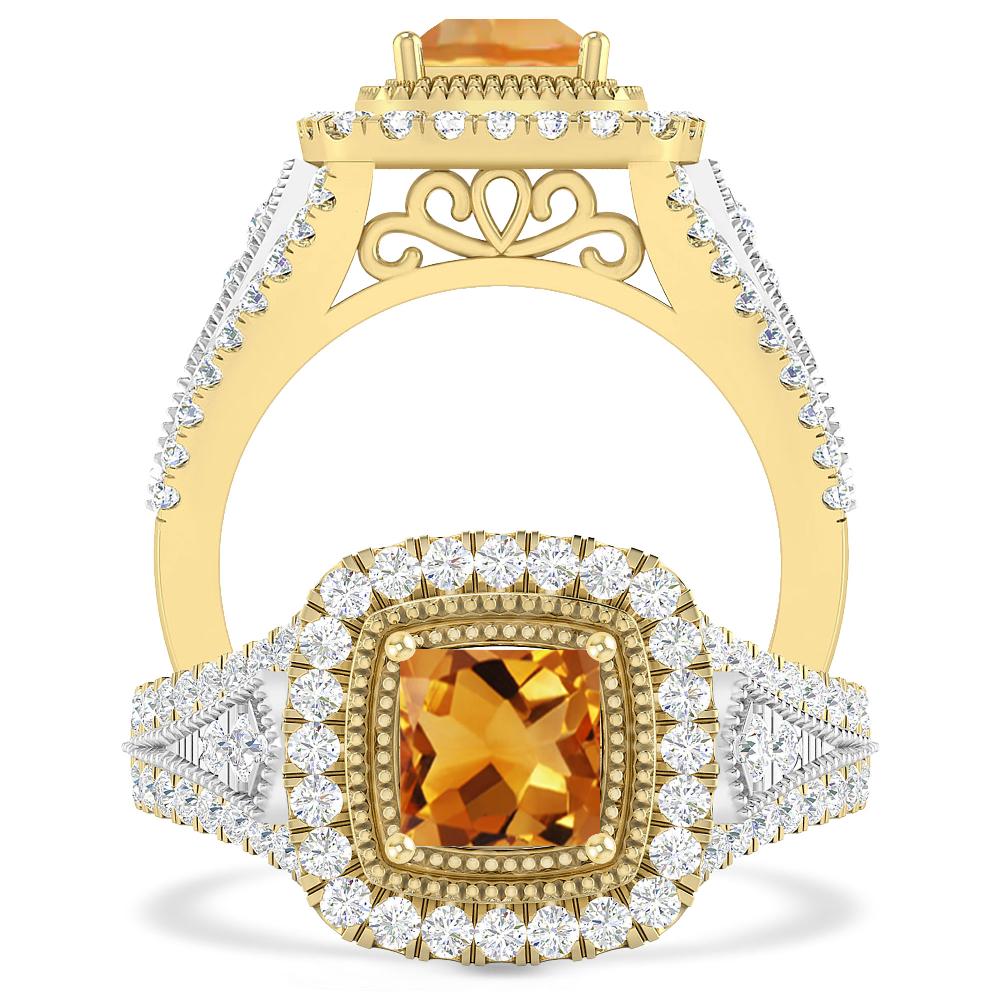 Yellow Gold - Citrine
