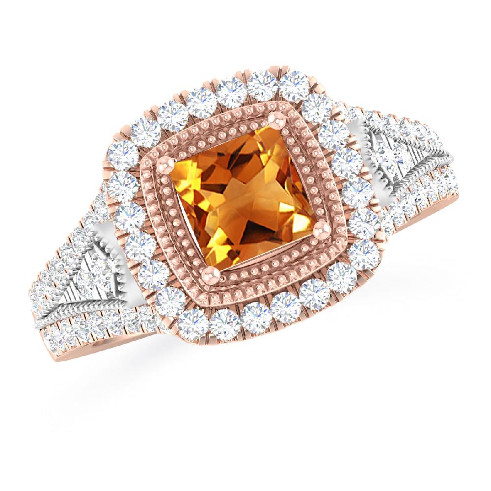 Rose Gold - Citrine