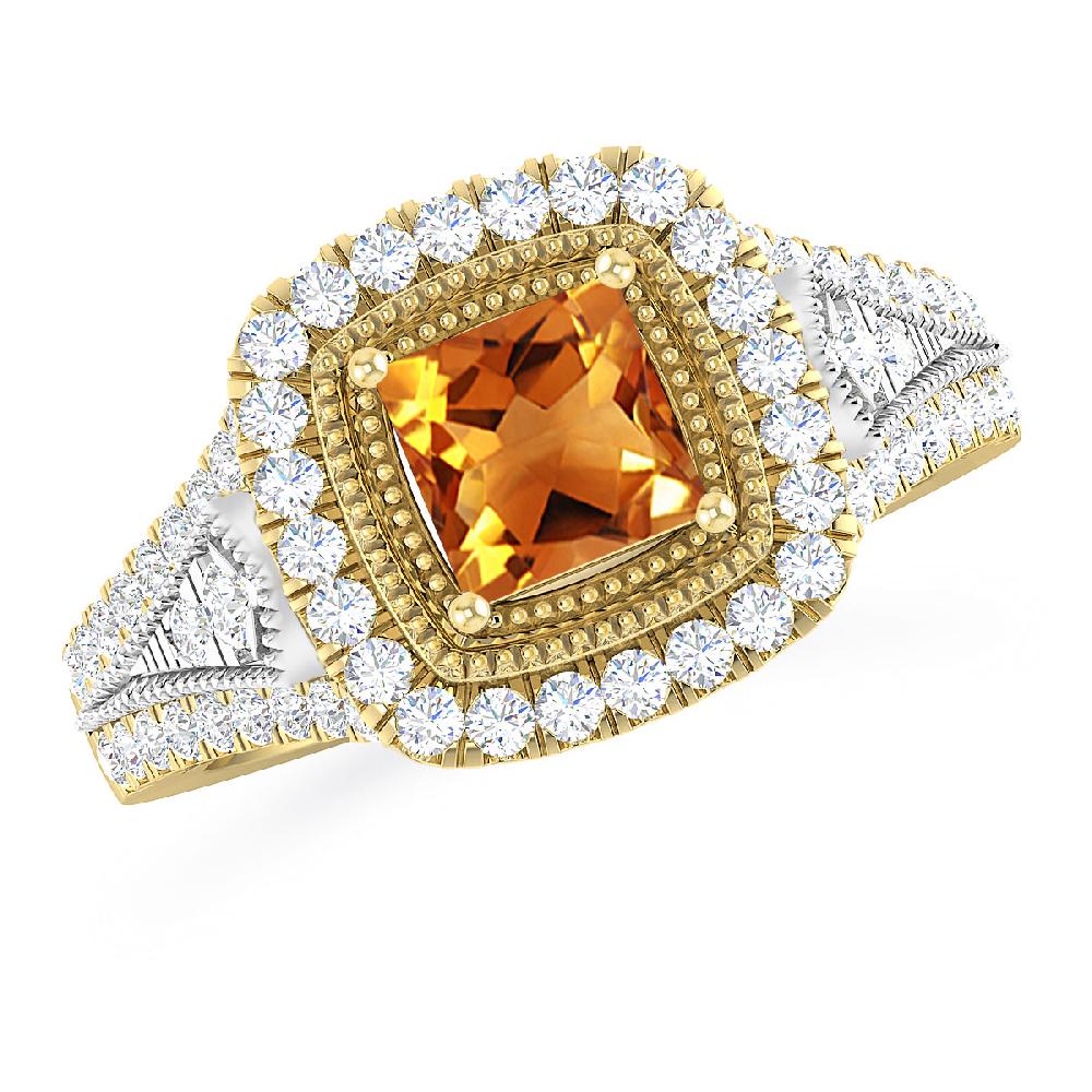 Yellow Gold - Citrine