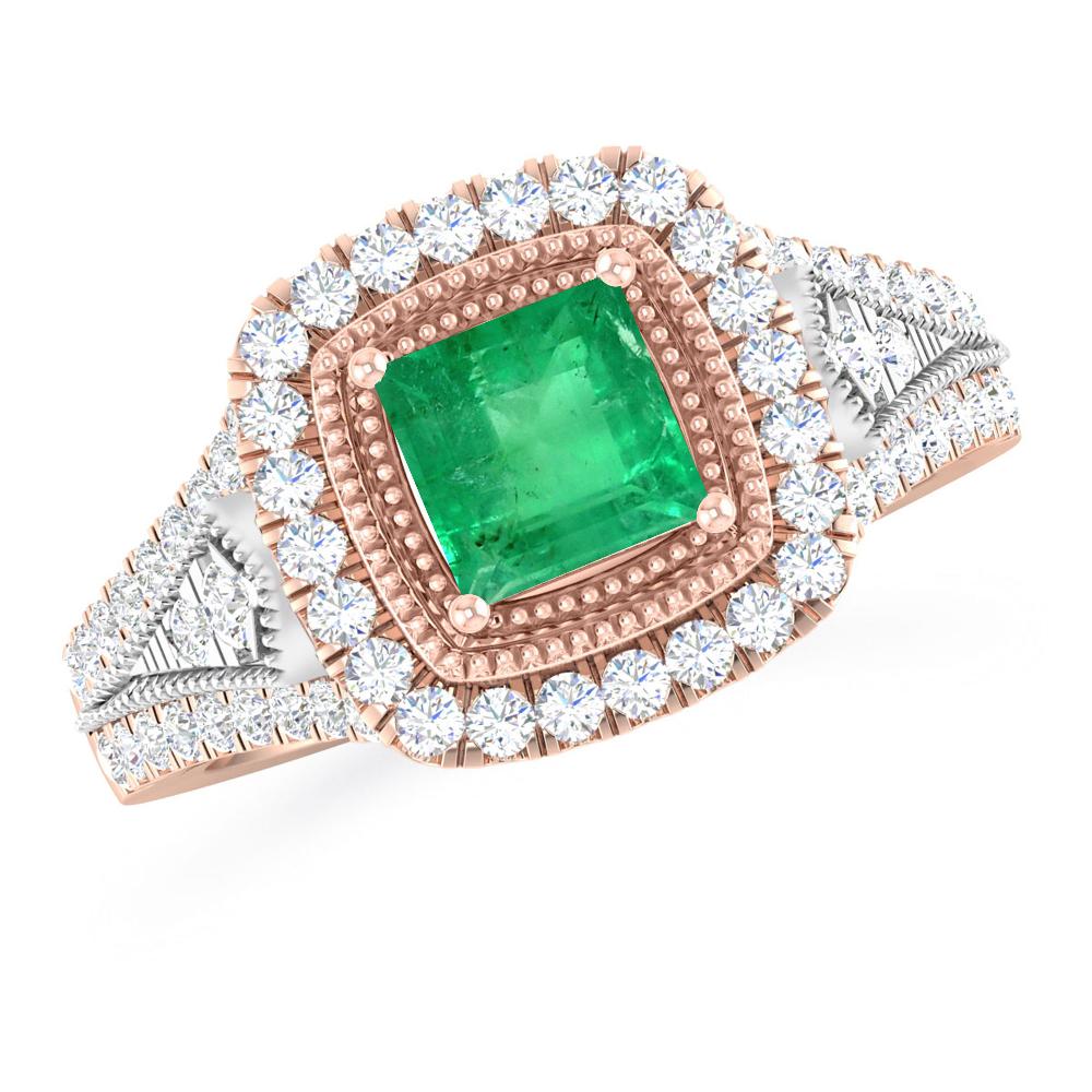Rose Gold - Emerald