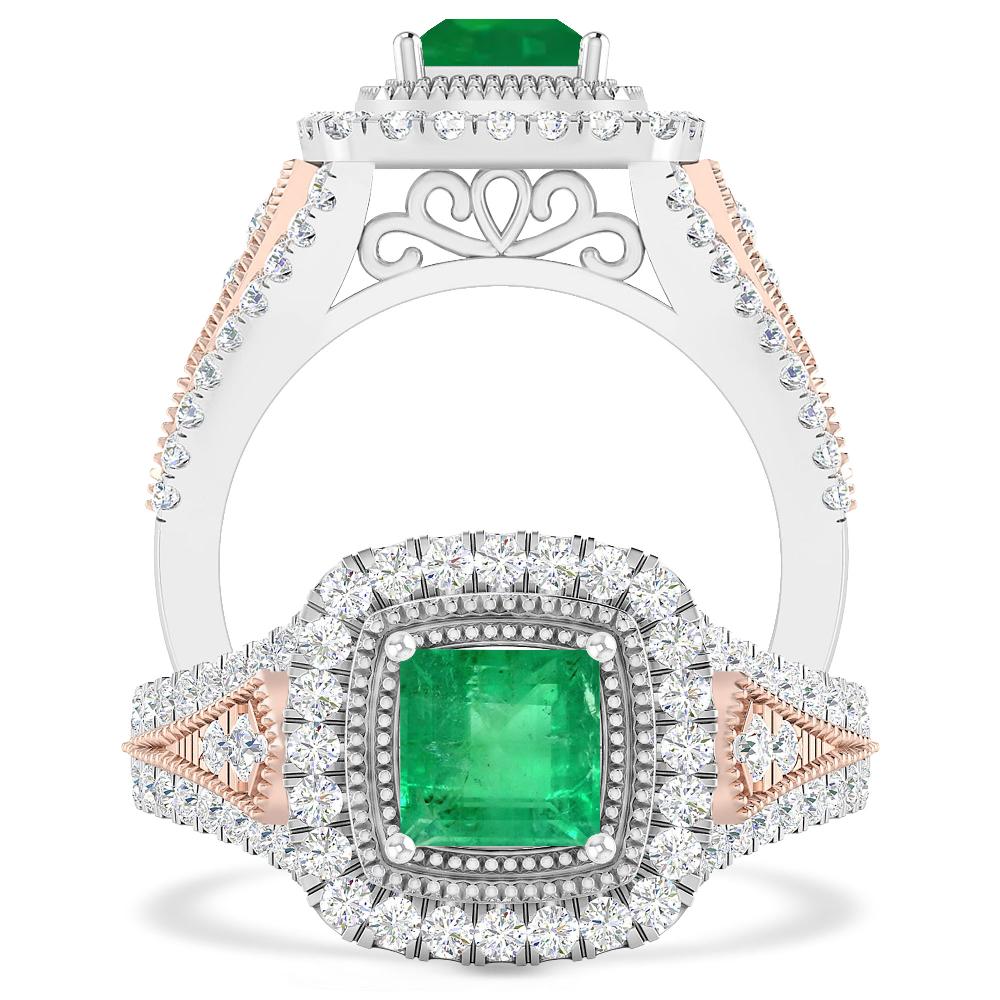 White Gold - Emerald