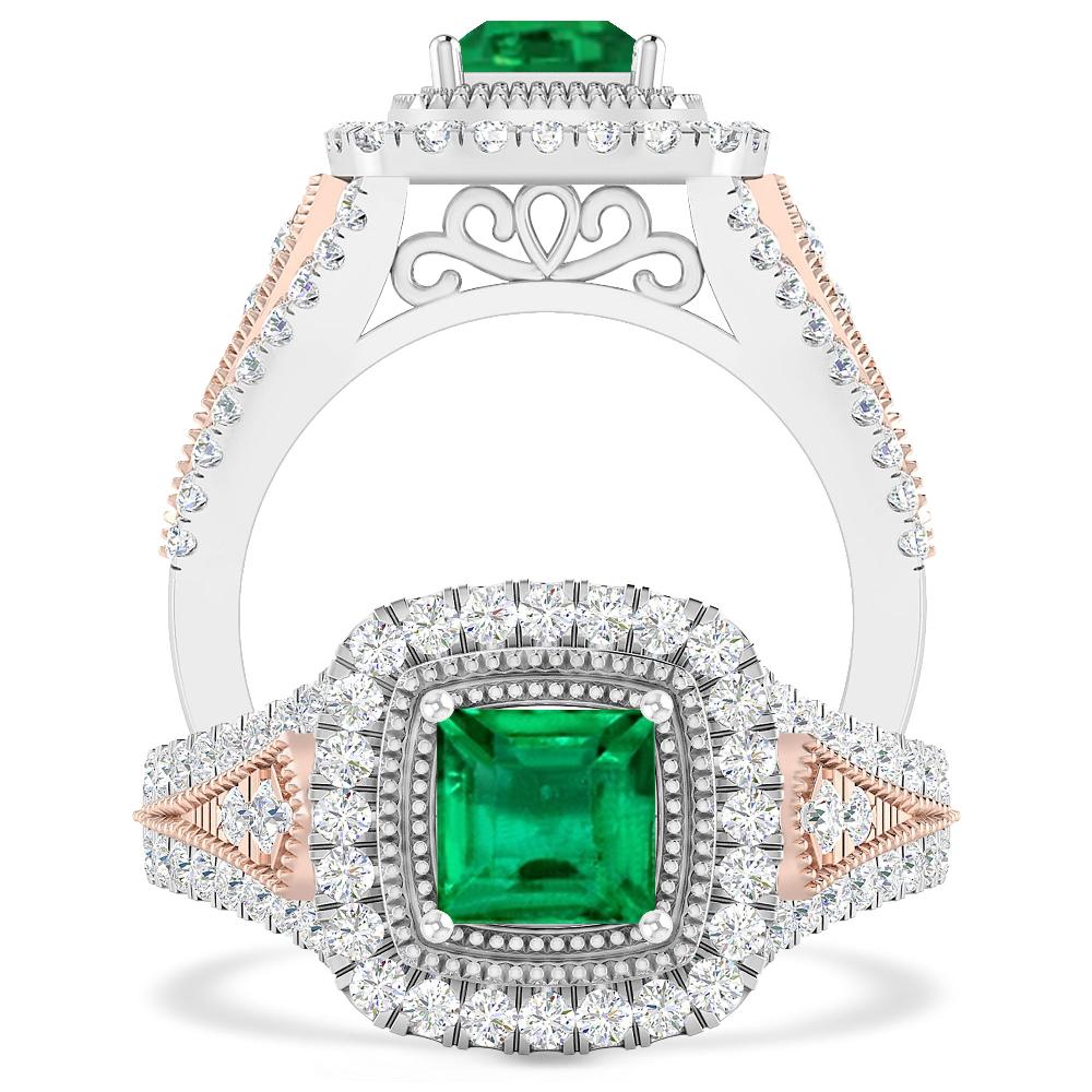 White Gold - Emerald