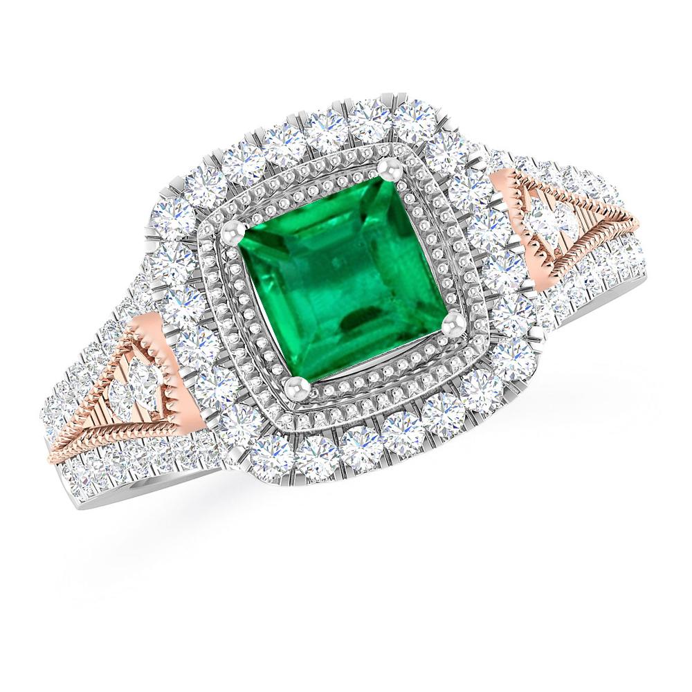 White Gold - Emerald