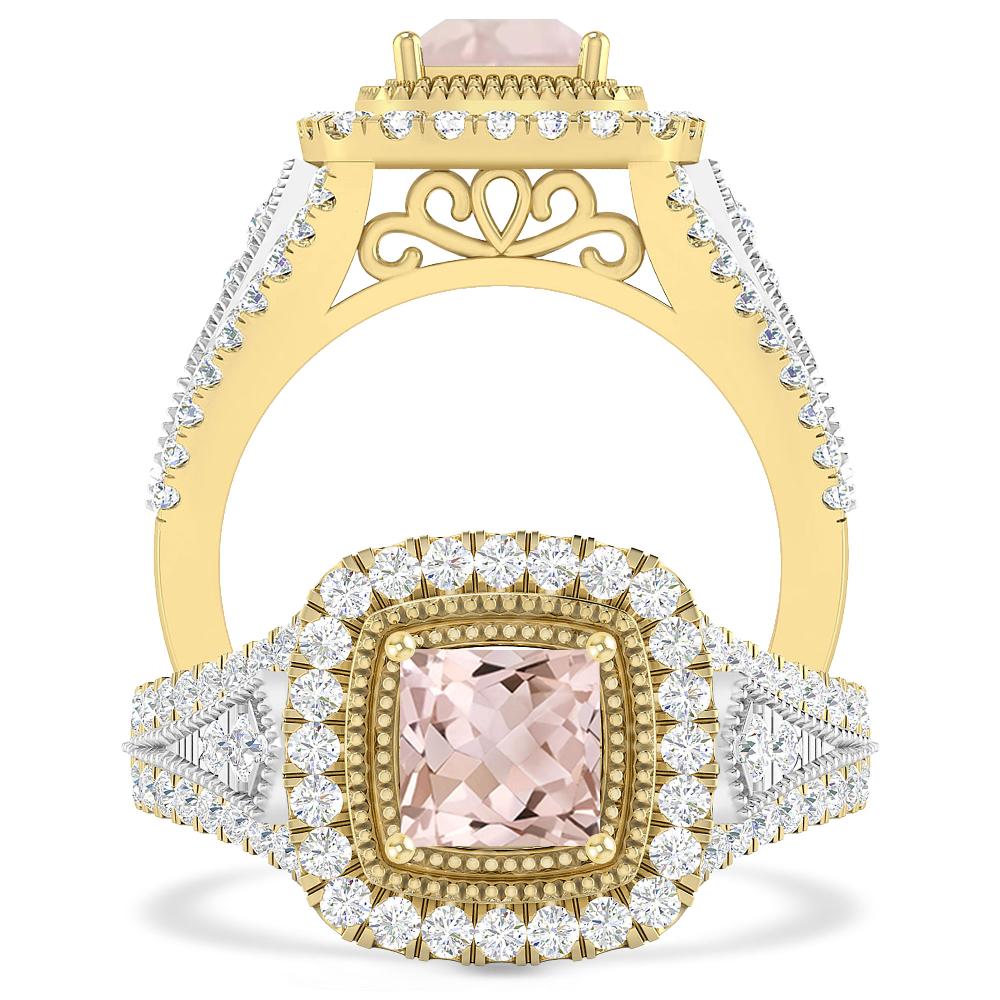 Yellow Gold - Morganite