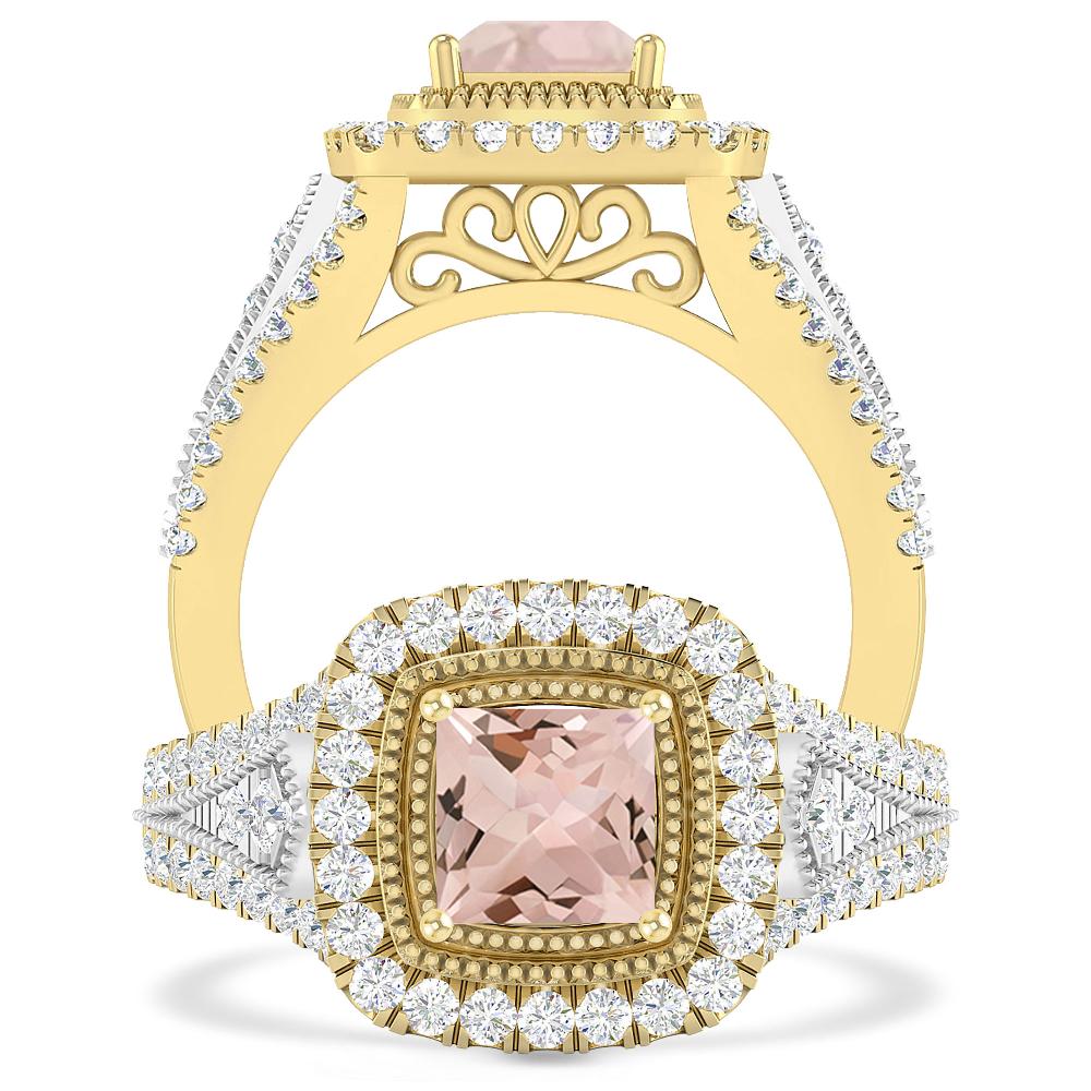 Yellow Gold - Morganite