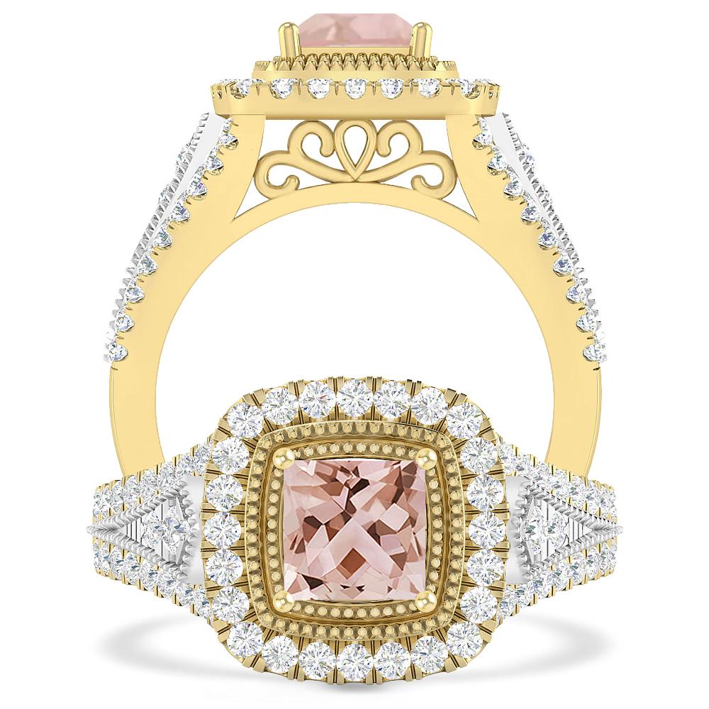 Yellow Gold - Morganite