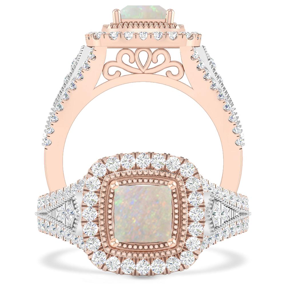 Rose Gold - Opal