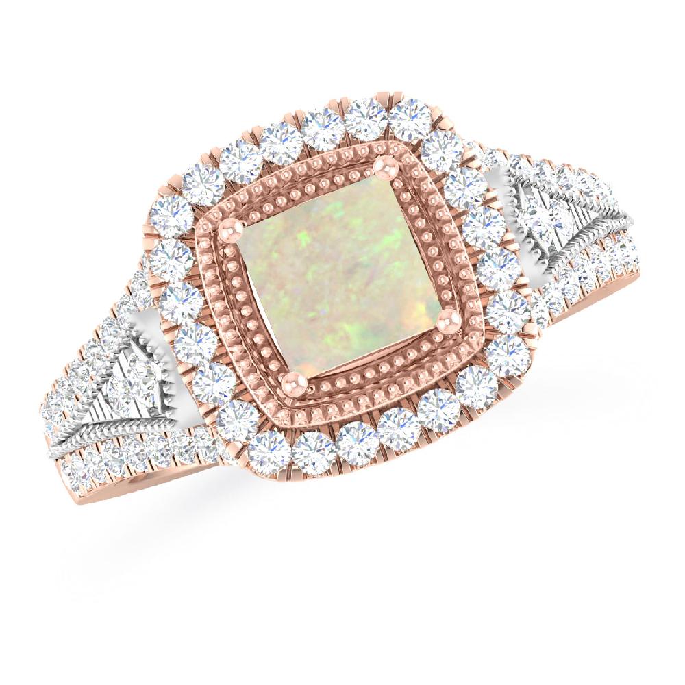 Rose Gold - Opal