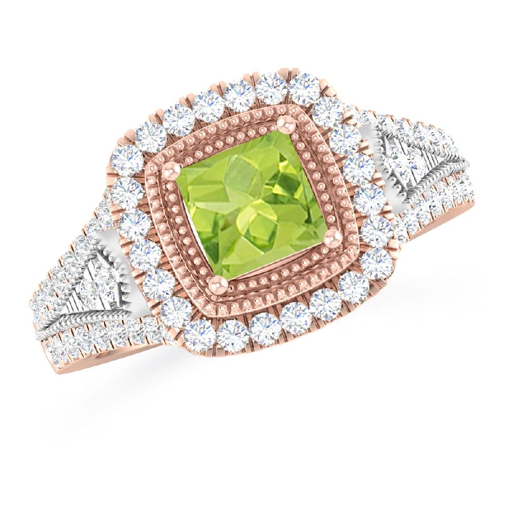 Rose Gold - Peridot
