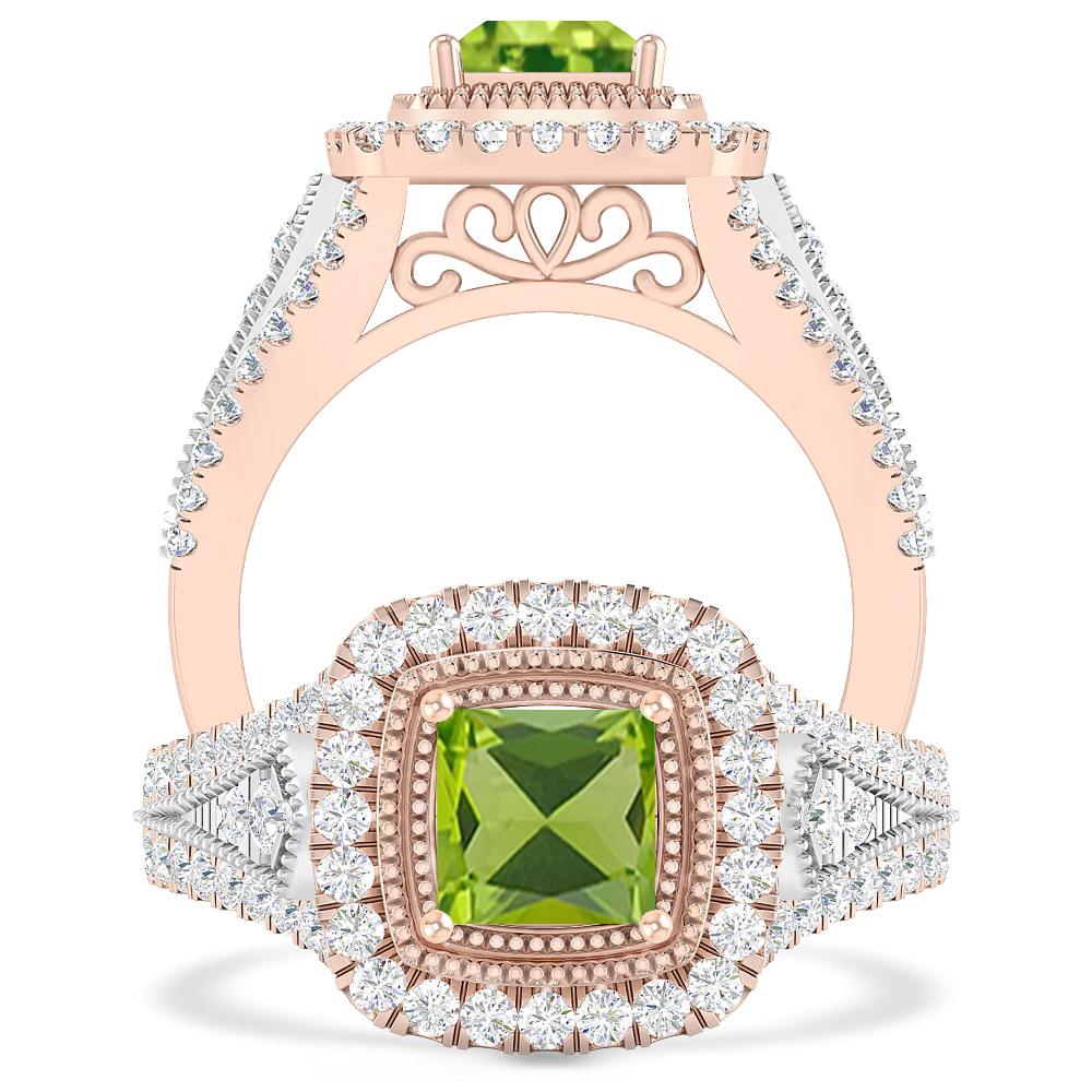 Rose Gold - Peridot